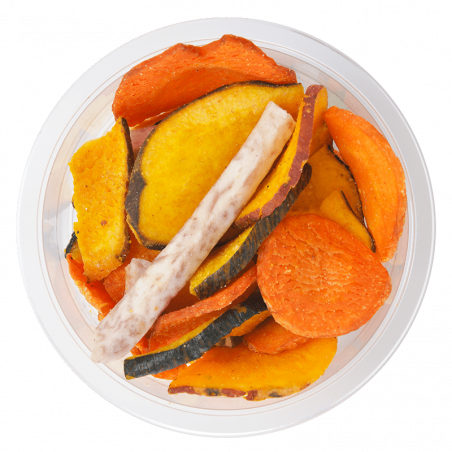 Mélange de légumes frits - barquette de 80g