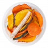 Mélange de légumes frits - barquette de 80g