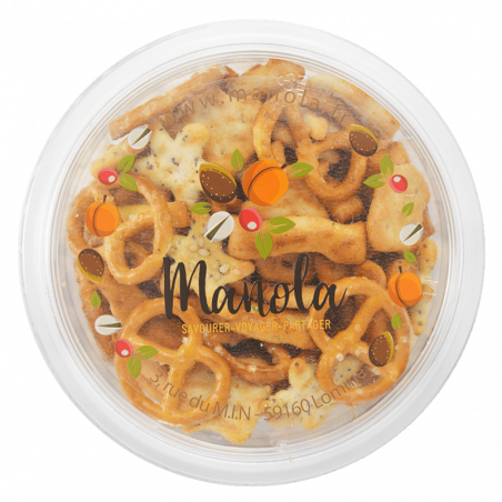 Maxi mix "crackers" - barquette de 80 g