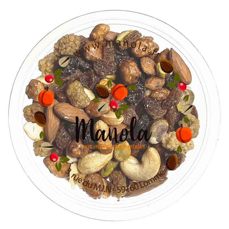 Mélange "envoutant" - barquette de 200 g 