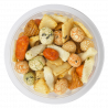 Mix paradiso "mélange crackers et arachides enrobés" - barquette 110g